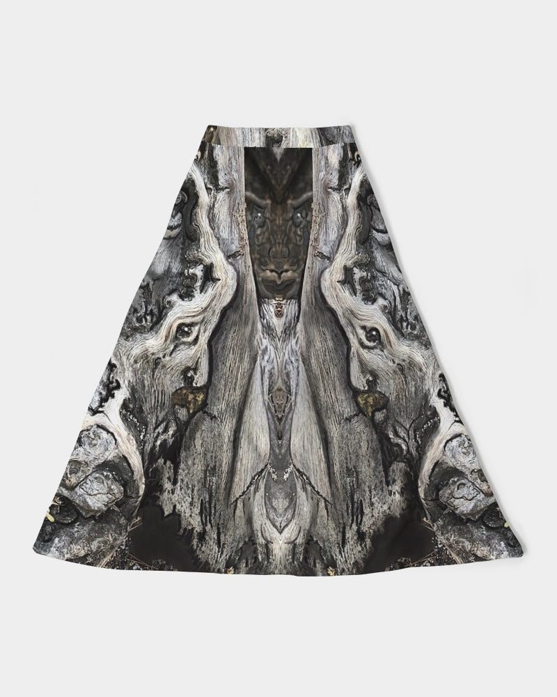 Ancient Ones Women's A-Line Midi Skirt